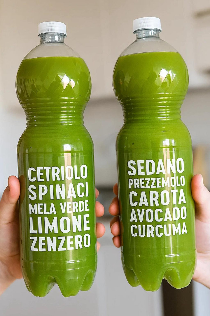 2 succhi verdi da bere ogni giorno che cambieranno la tua vita