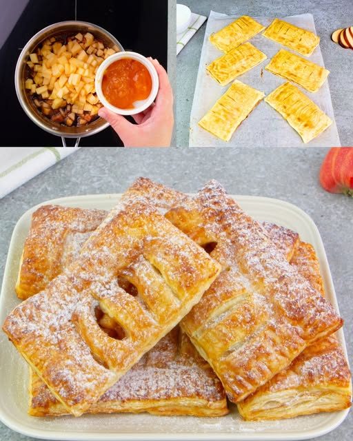 Panini alle mele: torte friabili dal cuore morbido!