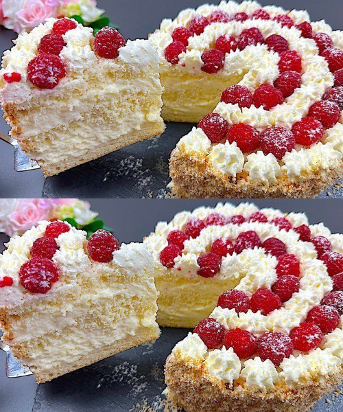 Torta Nuvola alla Crema Vanigliata – La Dolcezza che si Scioglie in Bocca September 4, 2025 by Ouadie Rhabbour Torta Nuvola alla Crema Vanigliata – La Dolcezza che si Scioglie in Bocca Introduzione Immaginate una torta soffice come una nuvola, arricchita da una crema vellutata al profumo di vaniglia. Questa ricetta, così golosa e facile, è talmente irresistibile che finirete per prepararla più volte alla settimana. Perfetta per una colazione dolce, una merenda speciale o un fine pasto elegante, questa torta conquista al primo morso con il suo equilibrio tra morbidezza e cremosità.  Ingredienti Per la crema 2 uova  80 g di zucchero  50 g di amido di mais  500 ml di latte  8 g di zucchero vanigliato  Per la base della torta 4 uova  Un pizzico di sale  120 g di zucchero  20 ml di olio vegetale  150 g di farina  10 g di amido di mais  10 g di lievito per dolci  Per la finitura 130 g di burro  Zucchero a velo q.b.  Istruzioni