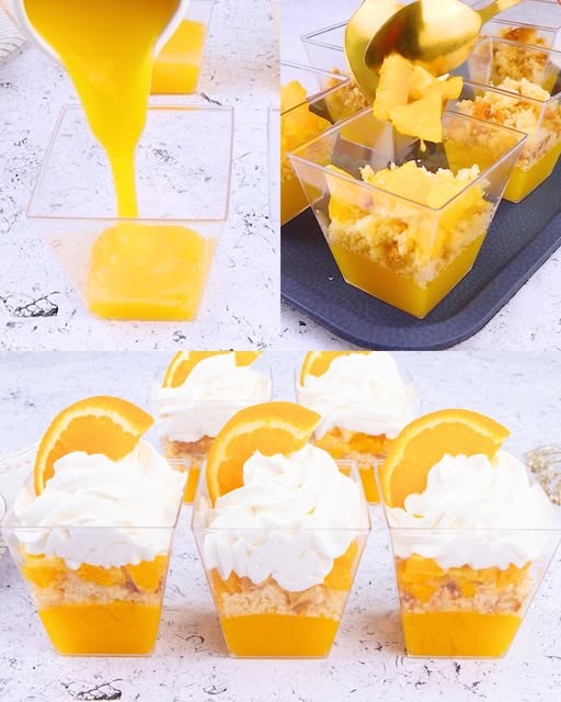 Bicchieri all’arancia: un dolce facile che piacerà a tutti