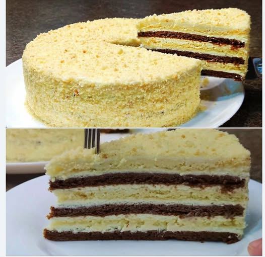 Poche persone preparano questa torta “L’Orso del Nord”: e invano qui tutto è semplice e facile, la cuciniamo senza uova e con panna acida.