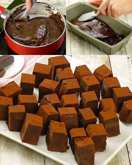 CUBETTI DI CIOCCOLATO 😋