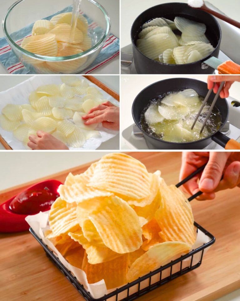 Papas fritas súper fáciles y crujientes