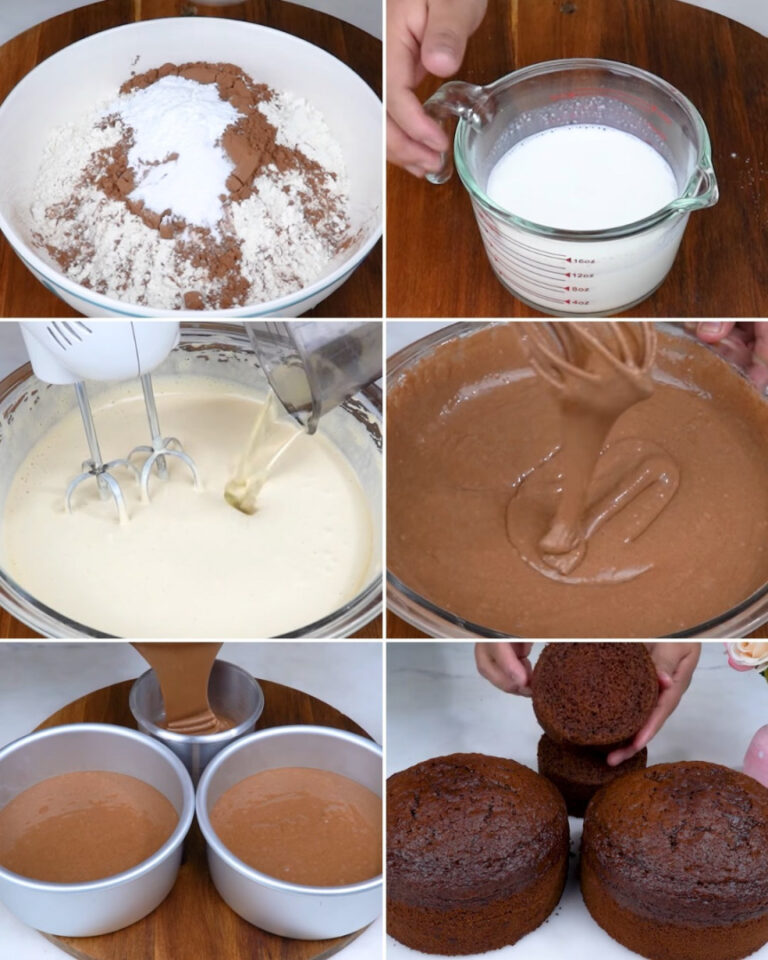 Bizcochos de chocolate esponjosos