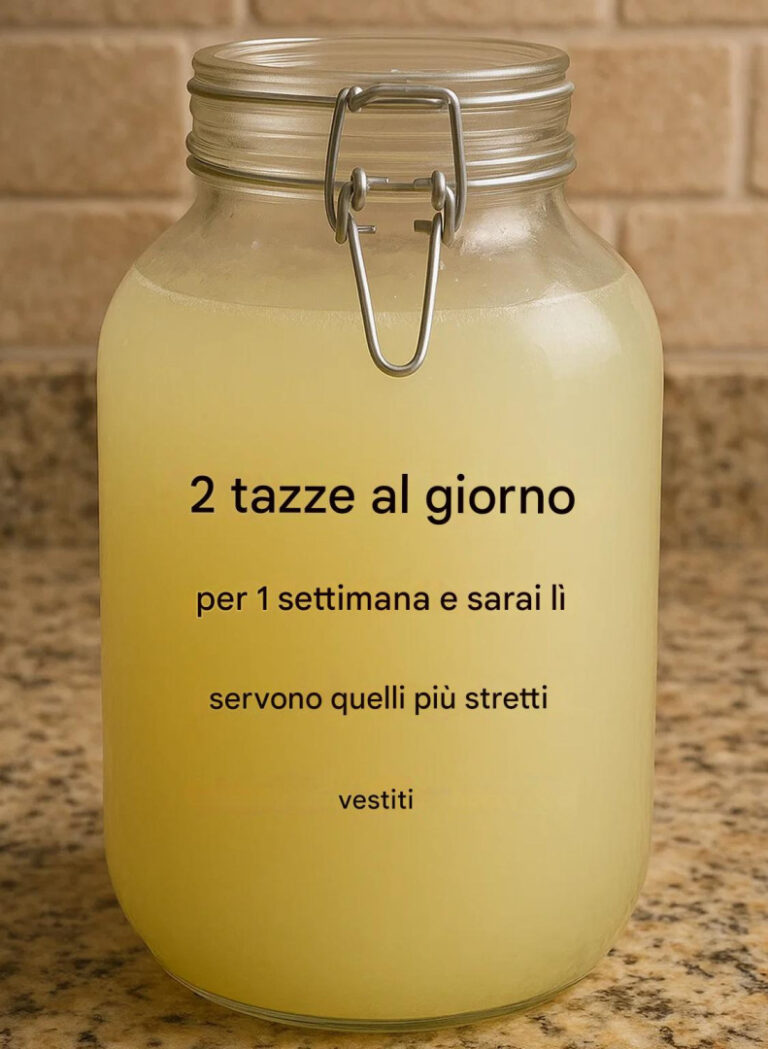 Bevanda naturale per perdere peso