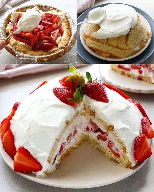 Zuccotto alle fragole: la ricetta di un dessert fresco e goloso