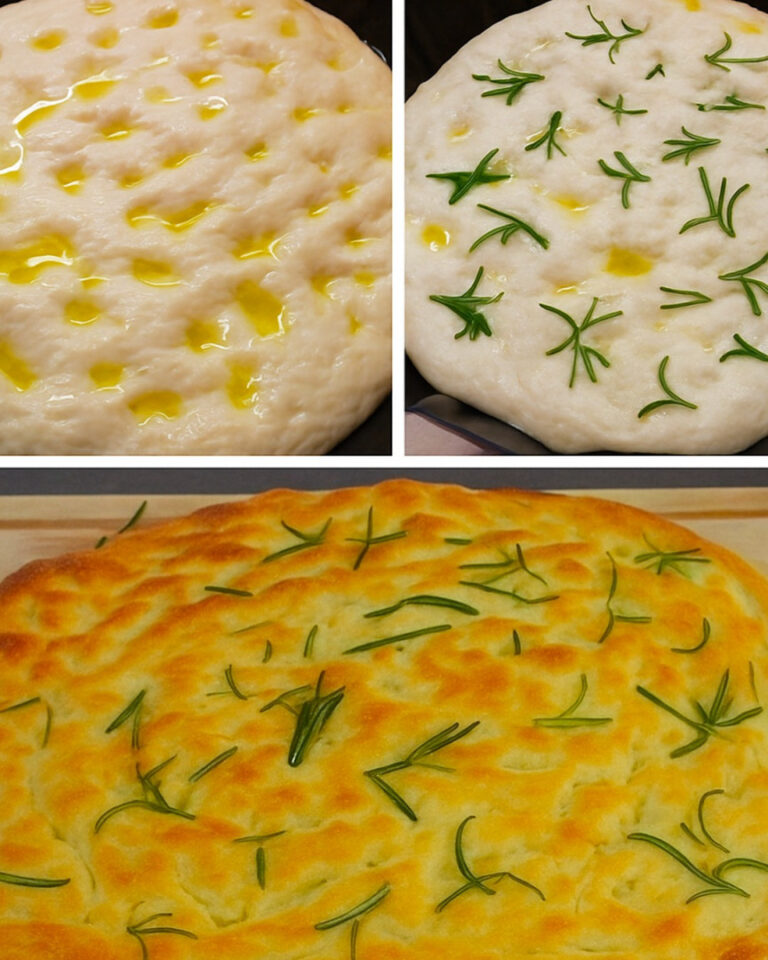 Focaccia al Rosmarino Fatta in Casa
