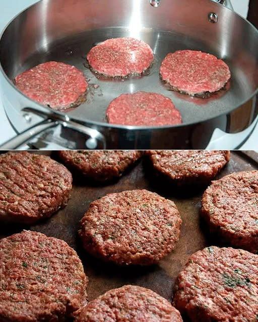 Deliziosi hamburger fatti in casa