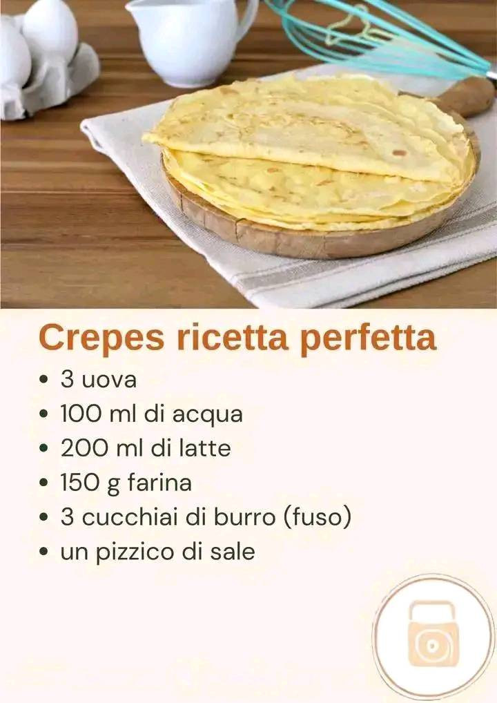 Crepes la ricetta perfetta per mille farciture