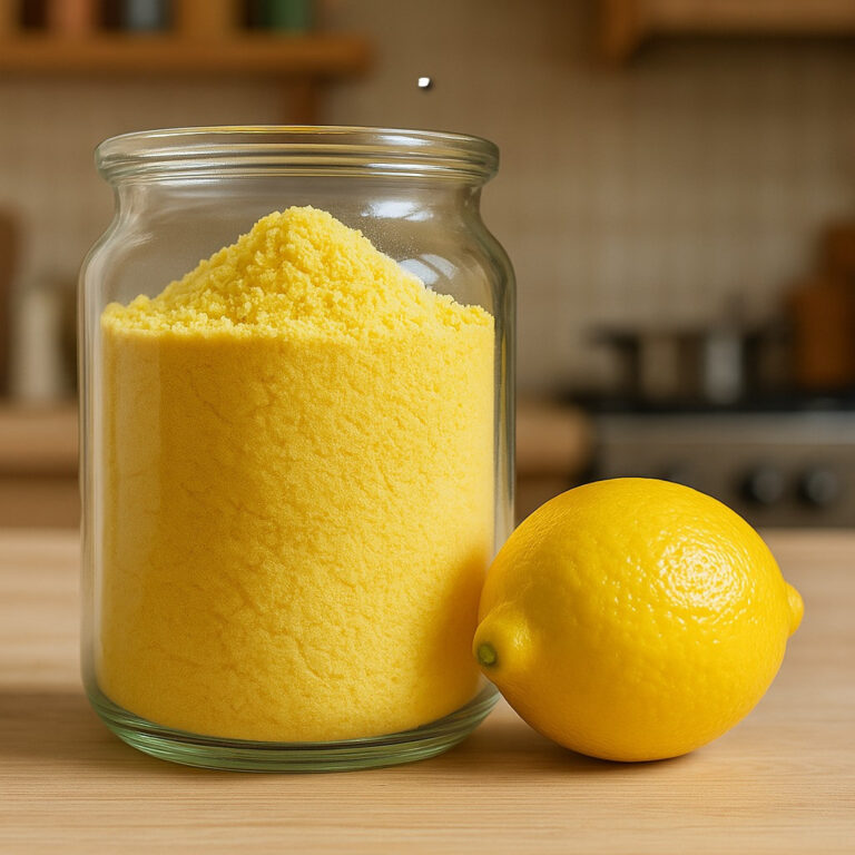 Come preparare la polvere di limone: facile, profumata e senza sprechi