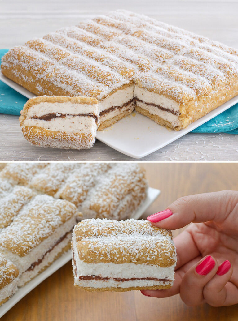 orta fredda al caffè e cioccolato con Pavesini: il dolce furbo che si prepara in 10 minuti (senza forno e leggero!)”