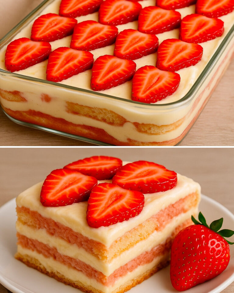 Tiramisù alle fragole