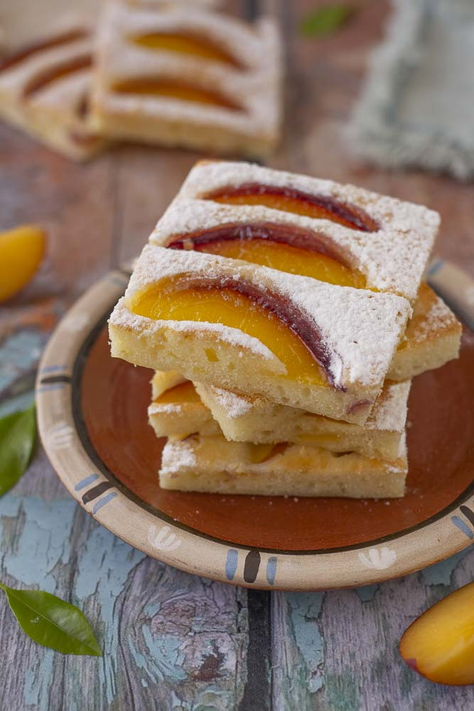 Quadrotti alle pesche