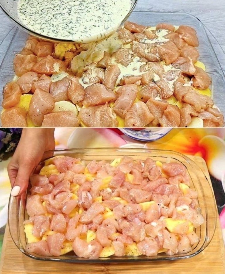 Sformato di pollo e patate che si scioglie in bocca