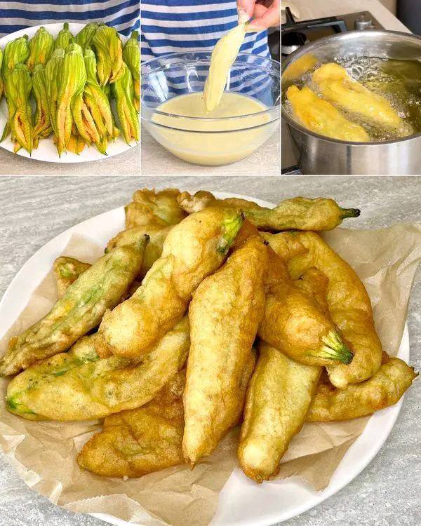 FIORI DI ZUCCA FRITTI LA RICETTA PERFETTA
