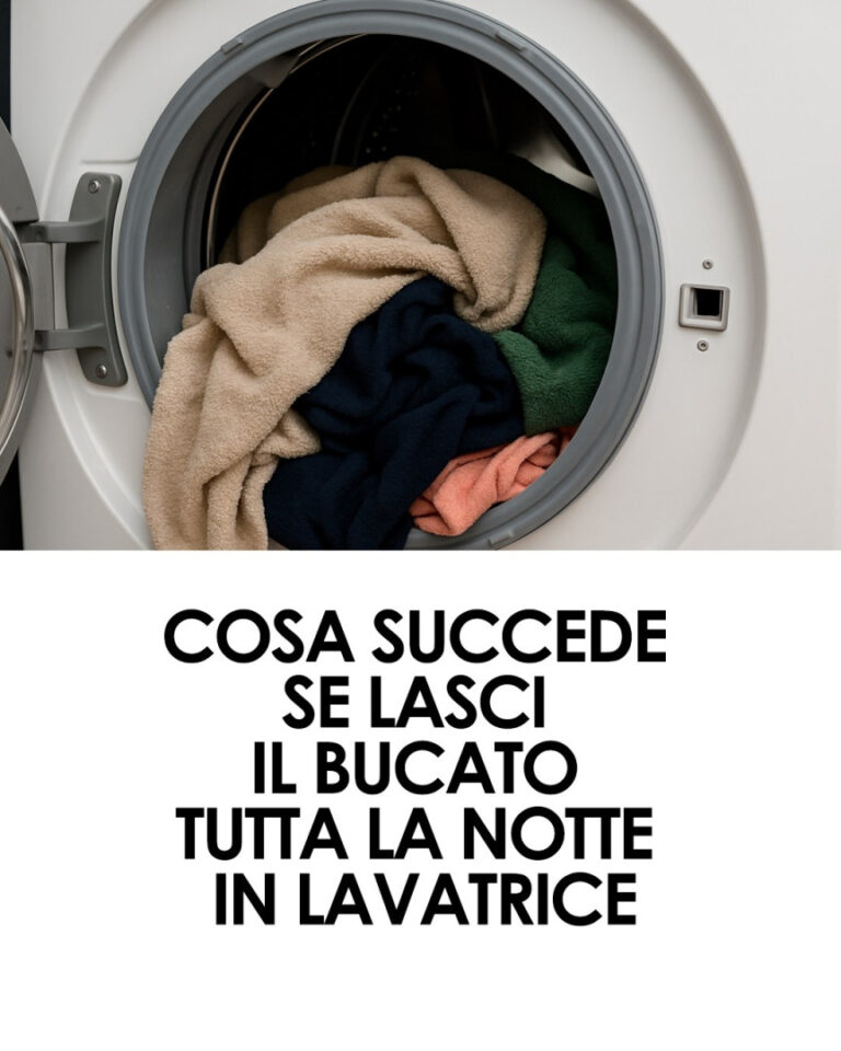  Cosa Succede se Lasci il Bucato Tutta la Notte in Lavatrice