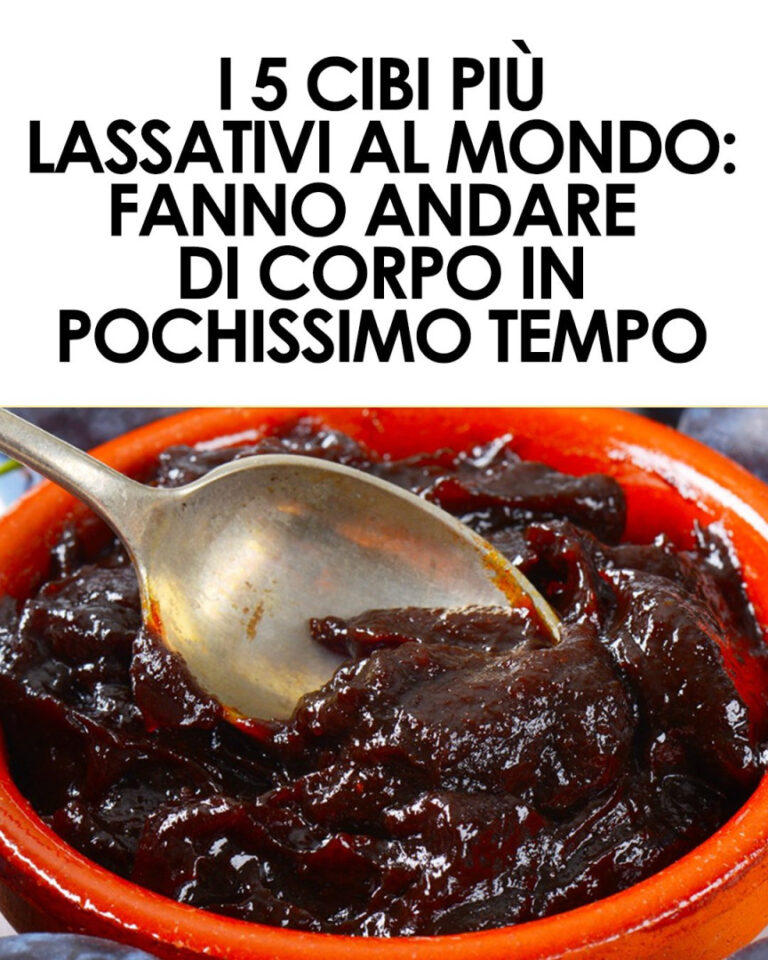 I 5 cibi più lassativi al mondo: rimedi naturali per combattere la stitichezza