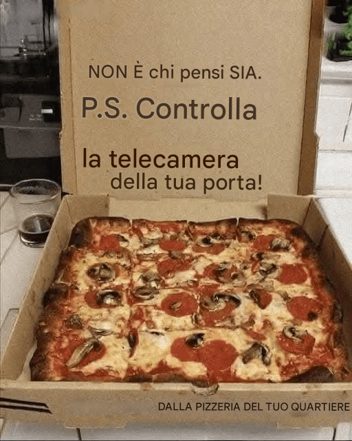 A quanto pare, il fattorino che mi ha lasciato un messaggio sulla scatola della pizza mi ha salvato da un matrimonio disastroso.