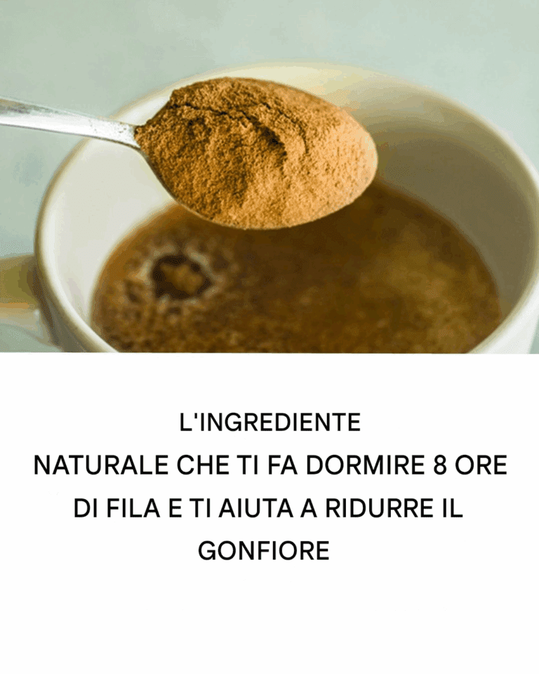 L’ingrediente naturale che ci fa dormire 8 ore di fila e aiuta a bruciare i grassi