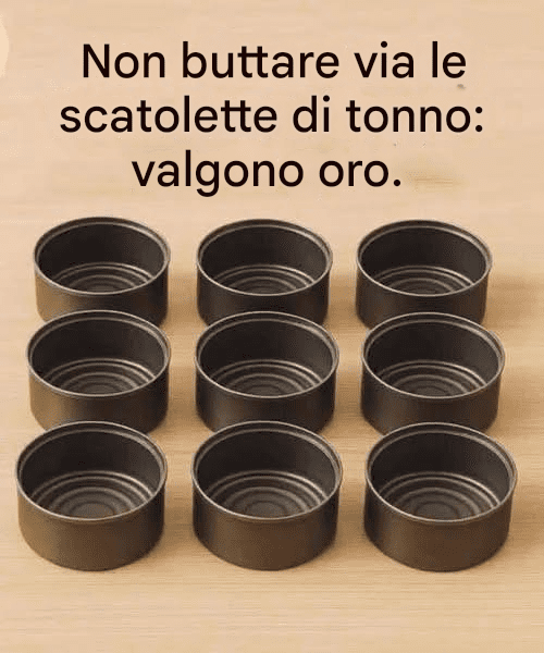 Non buttare via le scatolette di tonno, a casa valgono il loro peso in oro: come riutilizzarle