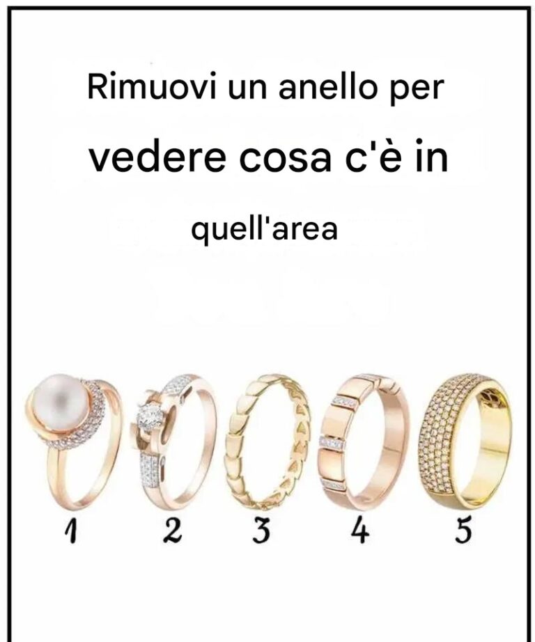 Scegli un anello e scopri che tipo di donna sei