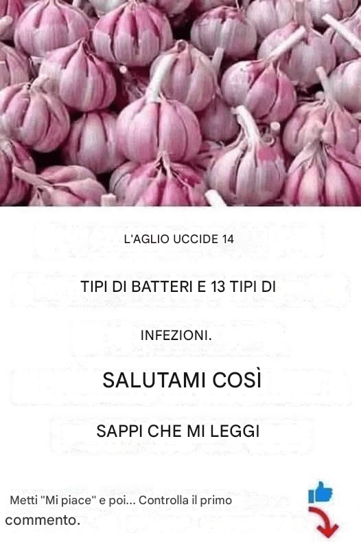 Proprietà dell’aglio