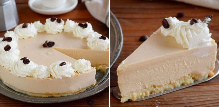 Cheesecake al cappuccino: la ricetta del dolce fresco e cremoso senza cottura