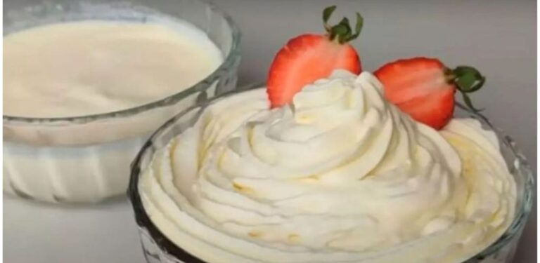 Crema chantilly fatta in casa