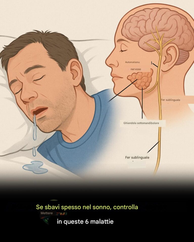 Se sbavi spesso mentre dormi, controlla se hai queste 6 malattie