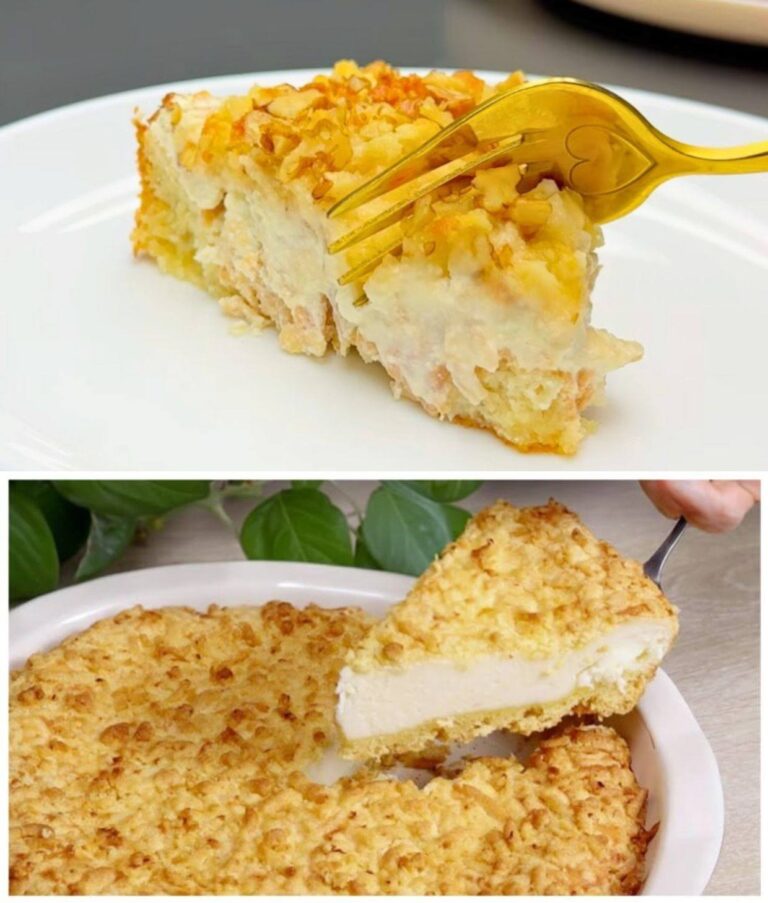 Torta di mele e ricotta con crosta di mandorle e farina di cocco