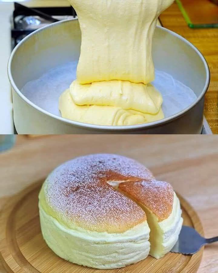 La preparo due volte a settimana: Torta Nuvola Basta buttare tutto nel frullatore!