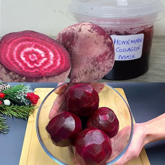 Il miglior collagene! Preparalo ogni sera, rimarrai stupito! Ricette con barbabietola