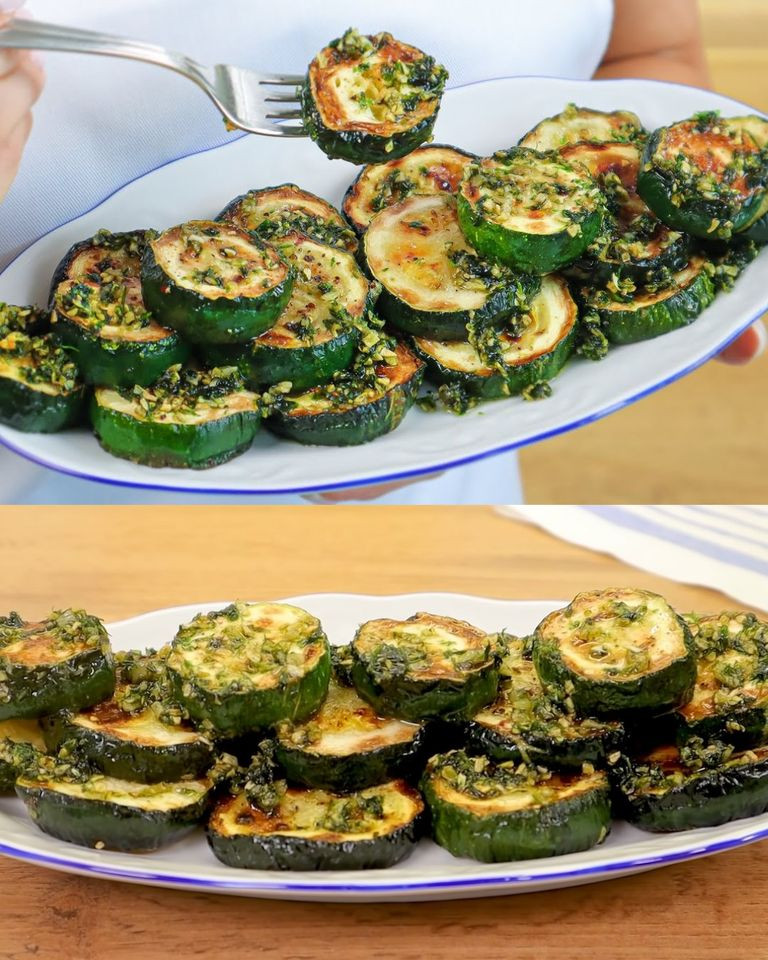 Non ho mai mangiato delle zucchine così deliziose! Zucchine con aglio spagnolo.