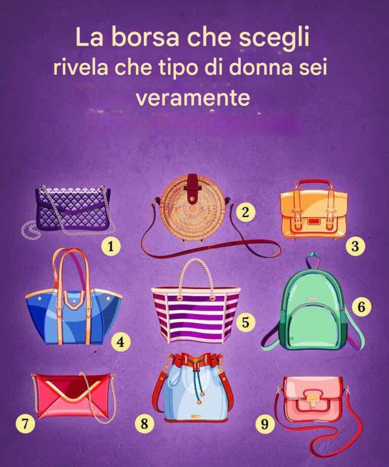 La borsa che scegli rivela che tipo di donna sei veramente