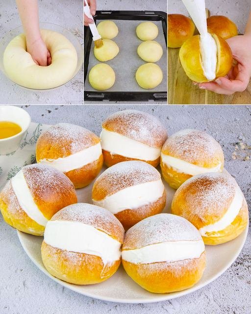 MARITOZZI CON LA CREMA