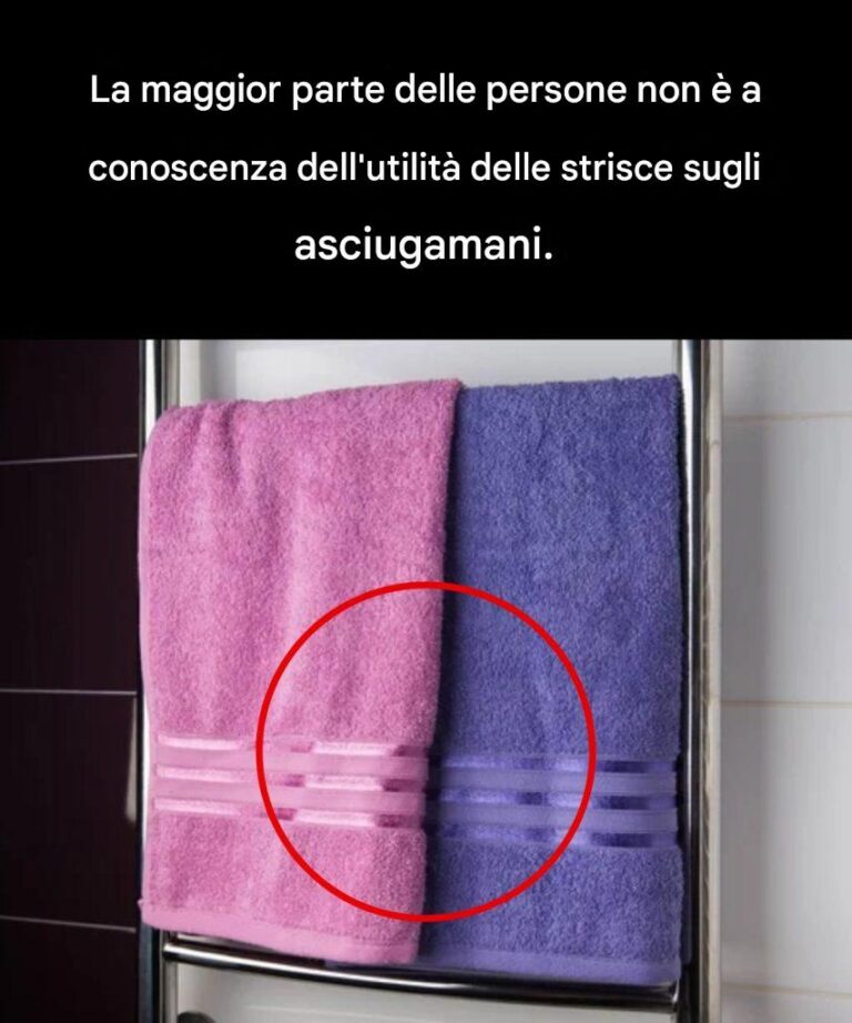 Trucchi per il bucato: come gli asciugamani a righe semplificano la suddivisione e l’impilamento