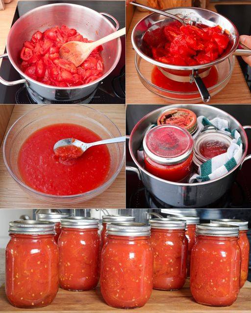 Passata di pomodoro: la ricetta facile della conserva fatta in casa