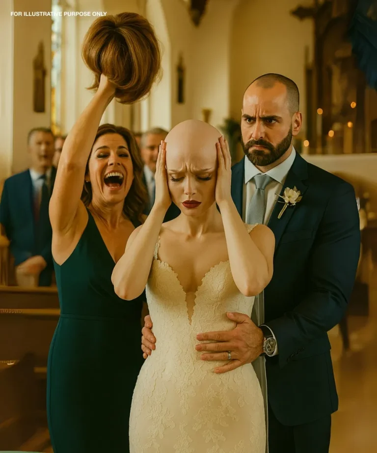 Durante la cerimonia, mia suocera mi ha strappato all'improvviso la parrucca, esponendo il mio cuoio capelluto nudo a tutti, ma poi è successo qualcosa che nessuno si aspettava.