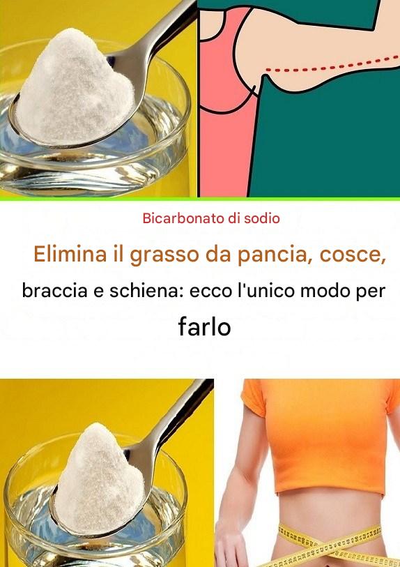 3 ricette con bicarbonato di sodio per bruciare il grasso addominale