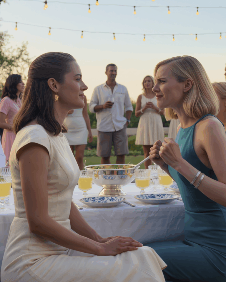 Durante un barbecue in famiglia, sua sorella scherzò: "Se sparissi, nessuno se ne accorgerebbe", e tutti risero... Ma il suo brindisi inaspettato capovolse la giornata.