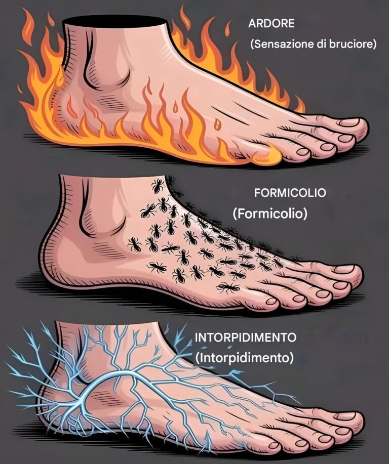 9 segnali che indicano problemi al fegato nei tuoi piedi