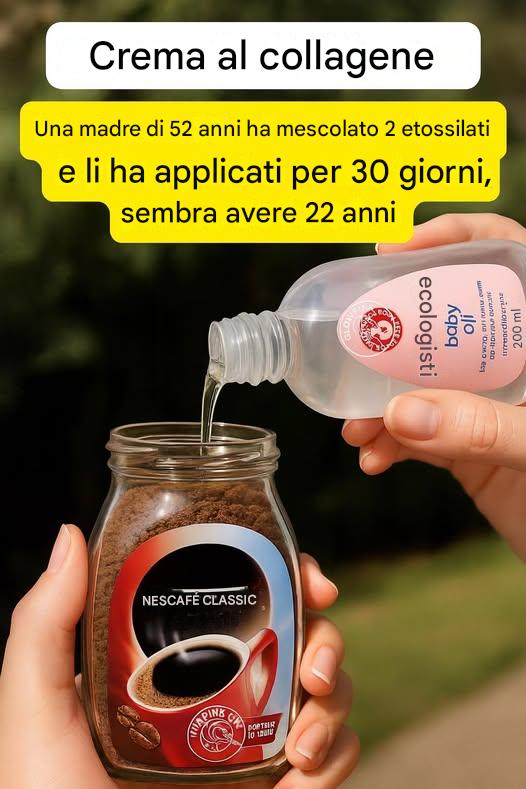 Crema al collagene fatta in casa: il segreto che ringiovanisce la tua pelle di 30 anni