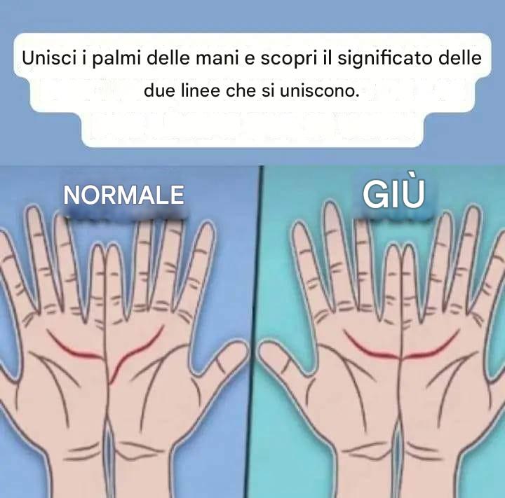 Devi saperlo con urgenza! Se queste linee sulla tua mano si uniscono, devi leggere questo.