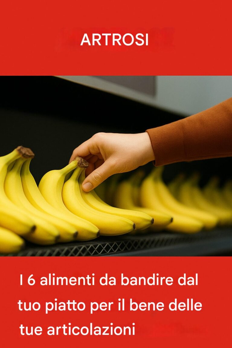 I 6 peggiori alimenti contro l'osteoartrite da evitare assolutamente!