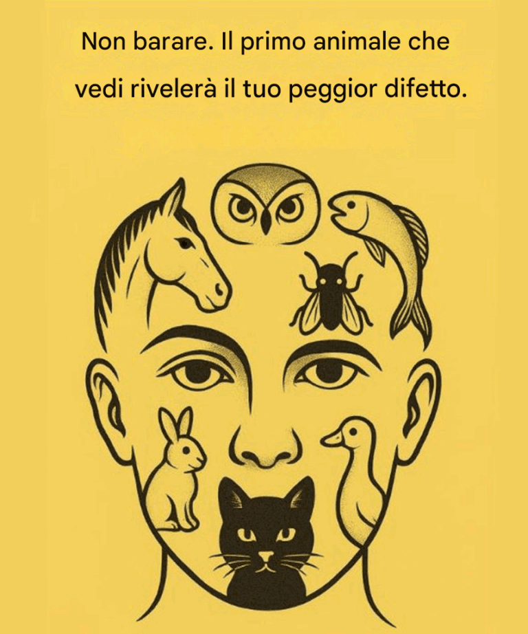 Questo test visivo rivela il tuo "peggior difetto"