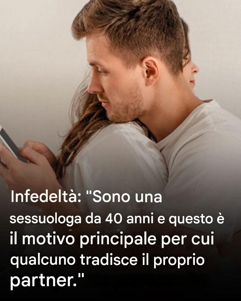 È un argomento delicato, che preoccupa e lascia perplessi: perché alcune persone, anche quelle con relazioni solide, a volte finiscono per oltrepassare un limite che non avrebbero mai immaginato di poter oltrepassare? Spesso pensiamo a una mancanza d'amore, a uno squilibrio nella coppia o a un'attrazione passeggera. Ma secondo uno specialista che lavora con le coppie da oltre quarant'anni, la vera ragione è più profonda... e profondamente umana.