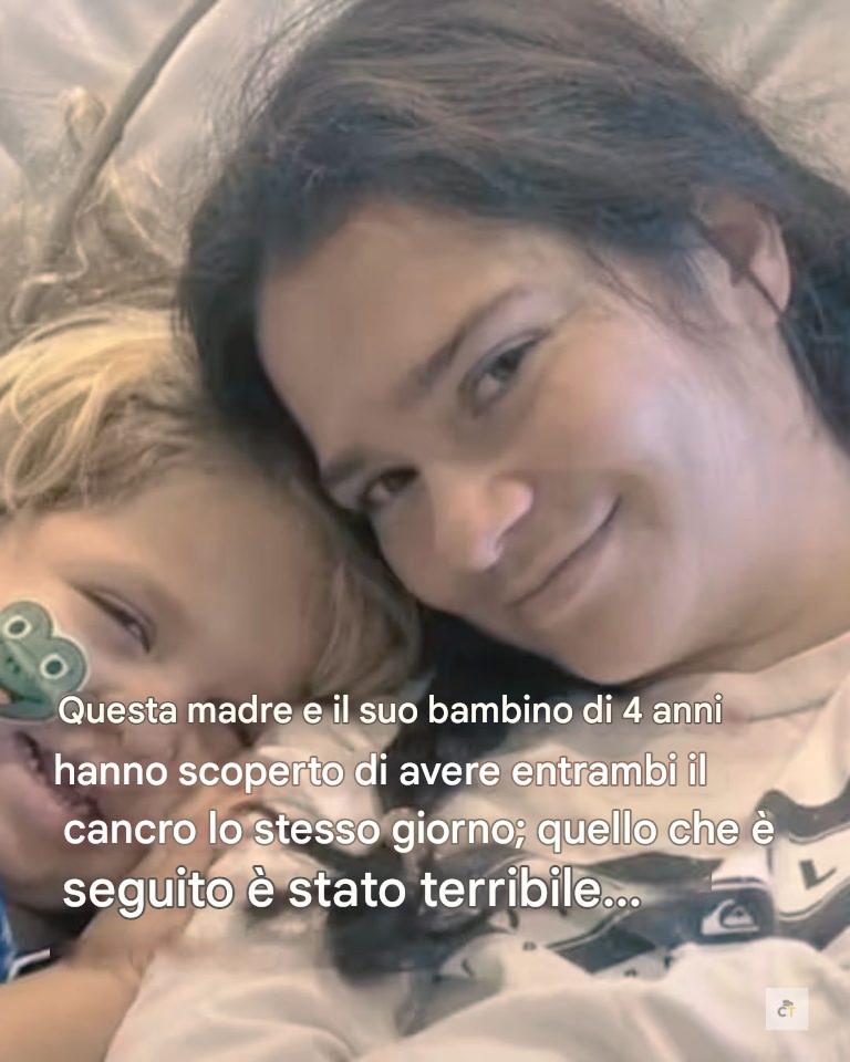 Lo stesso giorno, una madre e il figlio di 4 anni scoprono di avere il cancro: la storia che sta scuotendo l'America