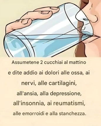 Due Cucchiai In Mattina E Mi Ringrazierai Per Sempre