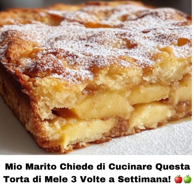 La Torta di Mele che Mio Marito Vuole Ogni Settimana!