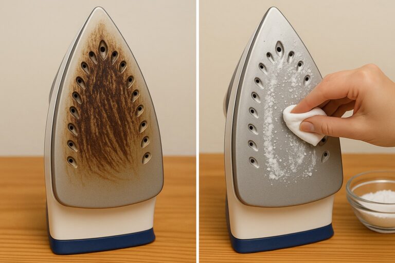 Pulisci il tuo ferro da stiro bruciato o sporco senza rovinarlo, in soli 5 minuti, e fallo tornare come nuovo: ecco il consiglio